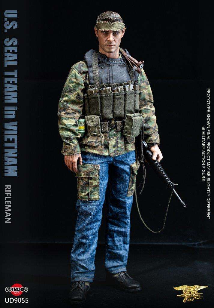 1:6 scale UJINDOU U.S. SEAL Team Rifleman in Vietnam (UD-9055) (PREORDER)