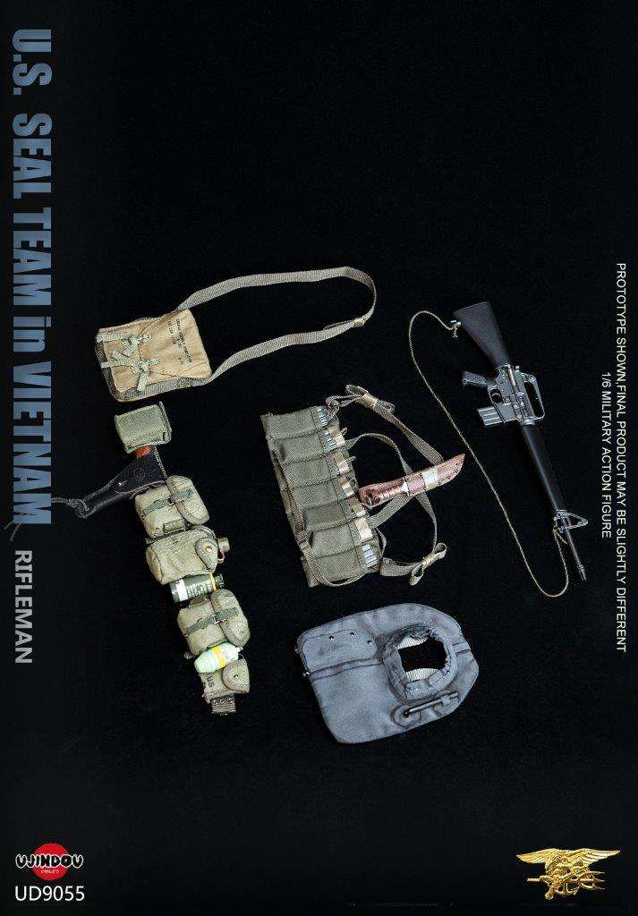 1:6 scale UJINDOU U.S. SEAL Team Rifleman in Vietnam (UD-9055) (PREORDER)