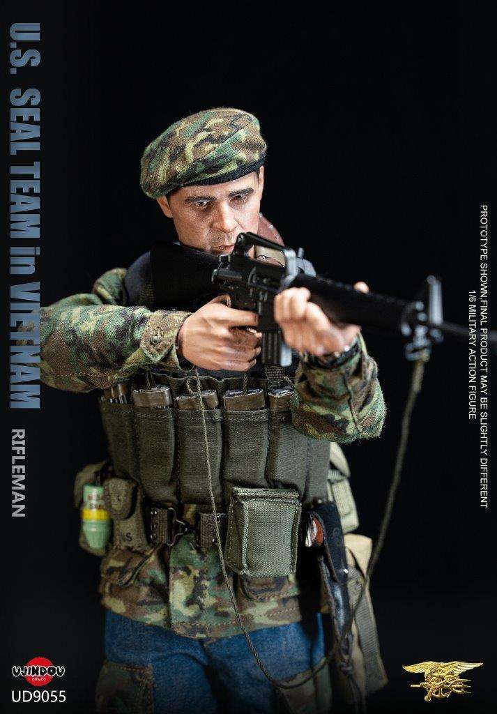 1:6 scale UJINDOU U.S. SEAL Team Rifleman in Vietnam (UD-9055) (PREORDER)