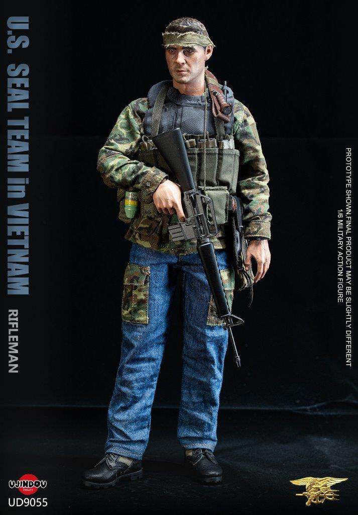1:6 scale UJINDOU U.S. SEAL Team Rifleman in Vietnam (UD-9055) (PREORDER)