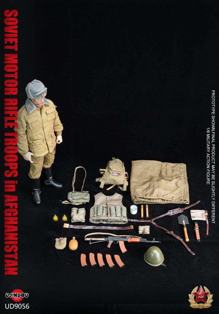 1:6 scale UJINDOU Soviet Motor Rifle Troops in Afghanistan (UD-9056) (PREORDER)