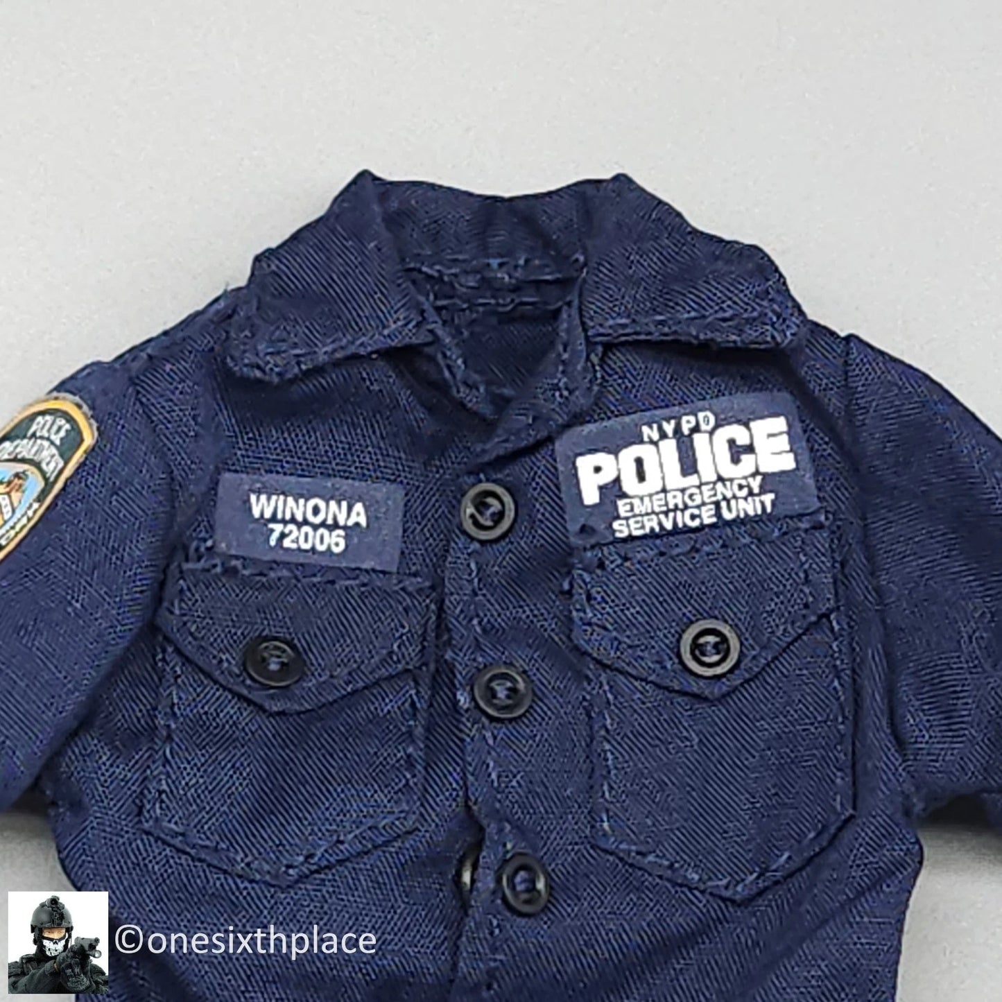 1:6 scale Dragon NYPD ESU Sniper Winona Female Uniform for 12" Figures
