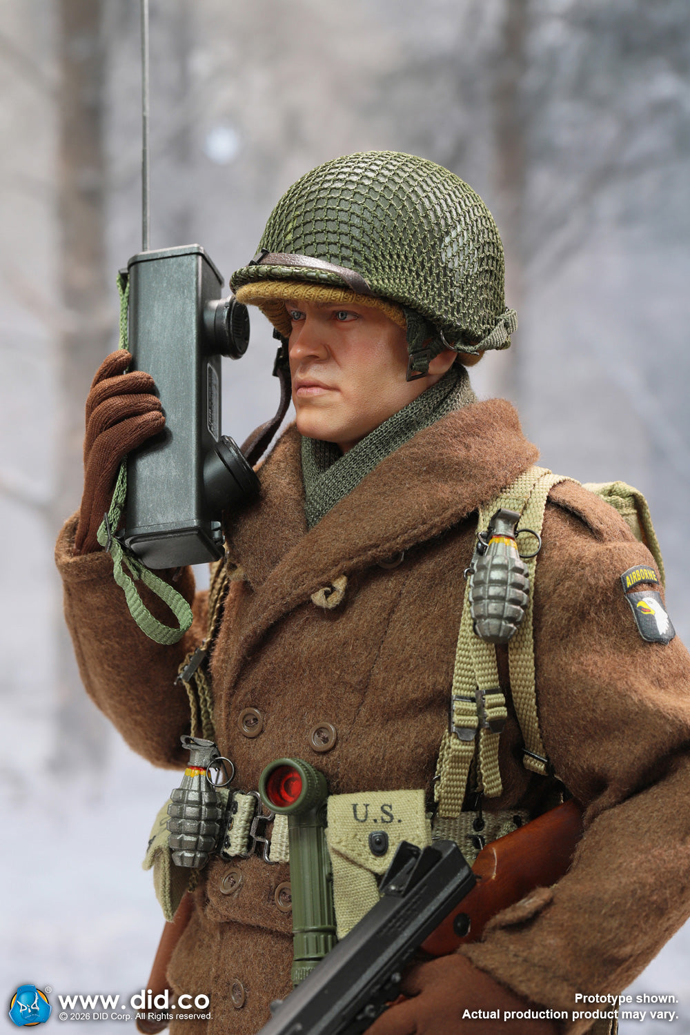 1:6 scale DiD WWII US Army 101st Airborne Division 506th PIR Lt. Buck 12" Figure A80199 (PREORDER)