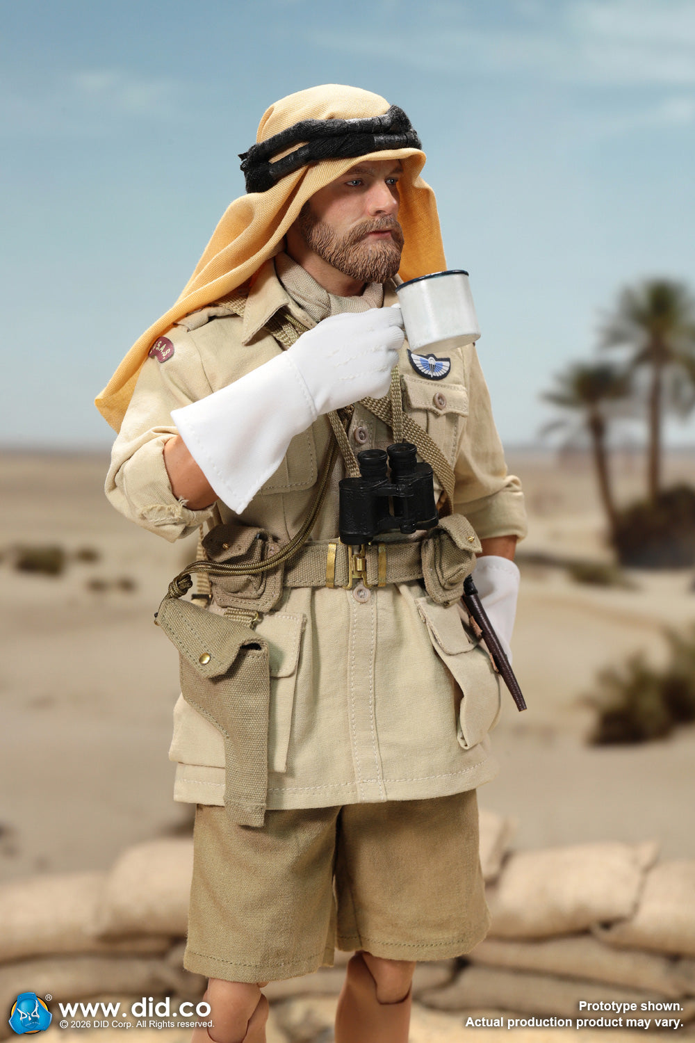 1:6 scale DiD K80197 WWII British SAS Special Forces Colonel Alan 12" Figure  (PREORDER)
