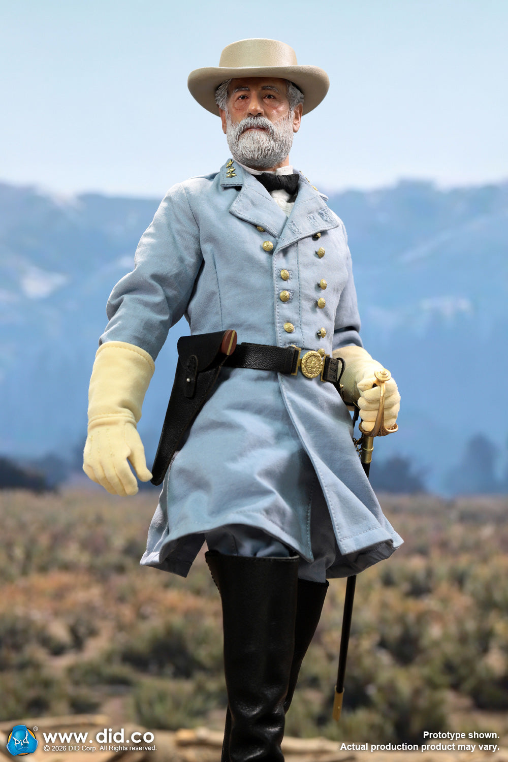 1:6 scale DID NS80198 US Civil War Confederate Army General Robert Edward Lee 12" Figure  (PREORDER)