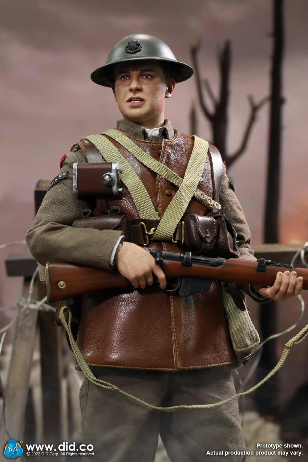 1:6 scale DiD WWI British infantry Lance Corporal Tom 12" Action Figure B11013