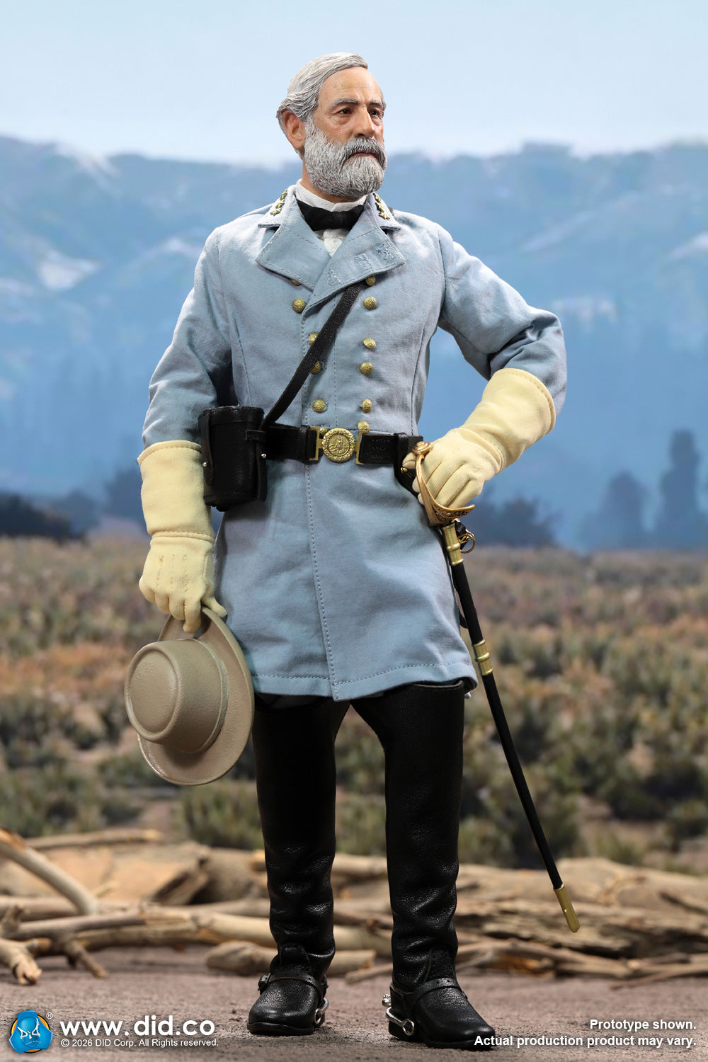 1:6 scale DID NS80198 US Civil War Confederate Army General Robert Edward Lee 12" Figure  (PREORDER)