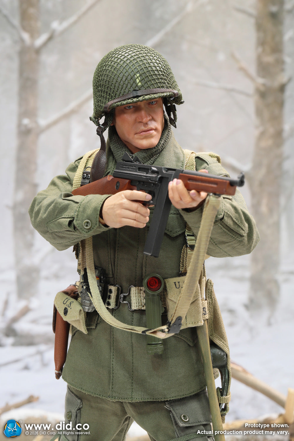 1:6 scale DiD WWII US Army 101st Airborne Division 506th PIR Lt. Buck 12" Figure A80199 (PREORDER)