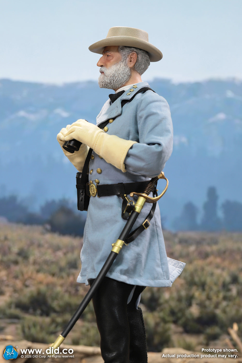 1:6 scale DID NS80198 US Civil War Confederate Army General Robert Edward Lee 12" Figure  (PREORDER)