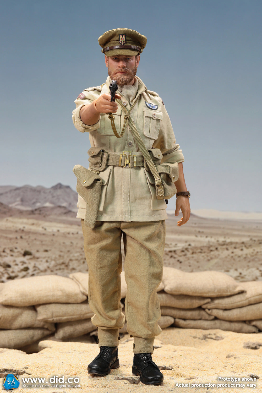 1:6 scale DiD K80197 WWII British SAS Special Forces Colonel Alan 12" Figure  (PREORDER)