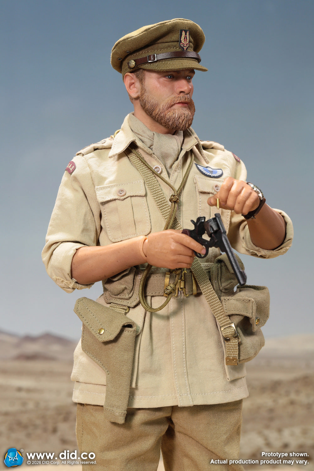 1:6 scale DiD K80197 WWII British SAS Special Forces Colonel Alan 12" Figure  (PREORDER)