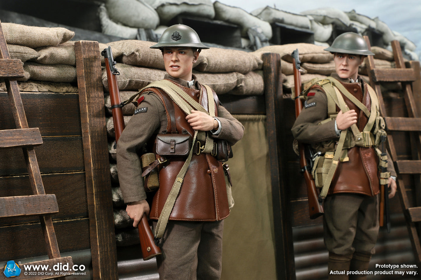 1:6 scale DiD WWI British infantry Lance Corporal Tom 12" Action Figure B11013