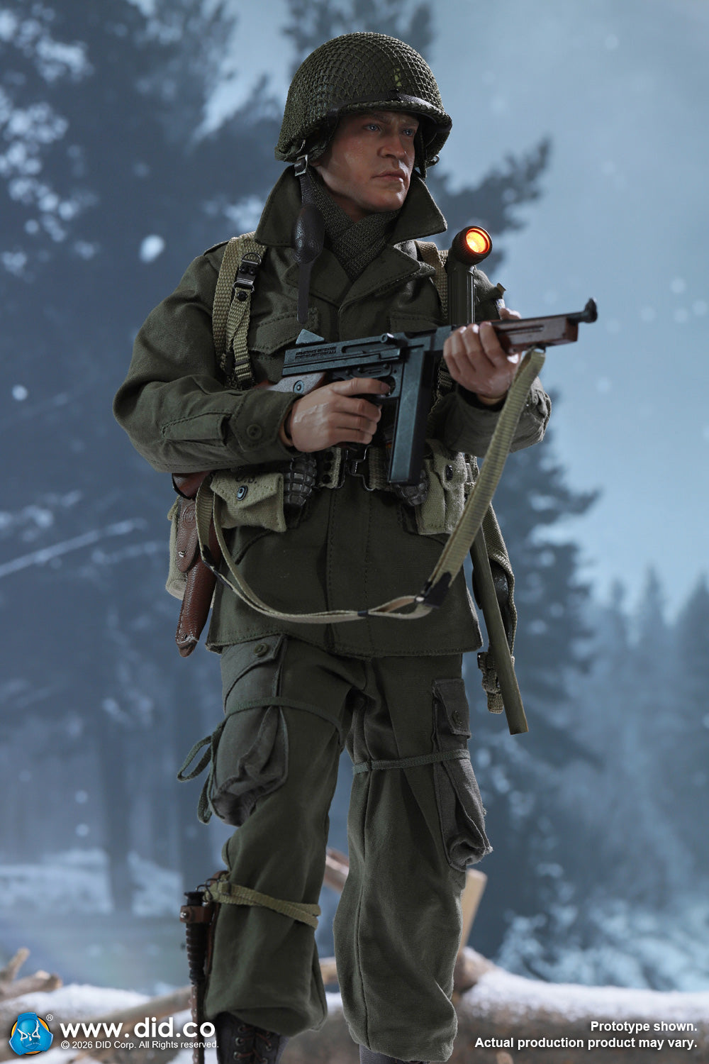 1:6 scale DiD WWII US Army 101st Airborne Division 506th PIR Lt. Buck 12" Figure A80199 (PREORDER)