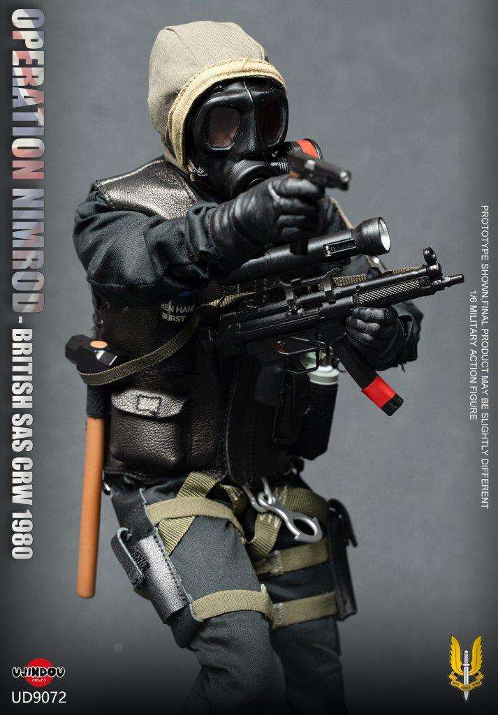 1:6 scale Ujindou UD9072 British SAS CRW Operation Nimrod 1980 12" Figure (PREORDER)