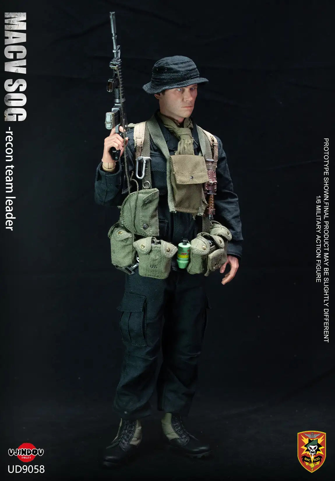 1:6 scale Ujindou MACV-SOG Recon Team Leader in Vietnam 12" Action Figure UD-9058 (PREORDER)