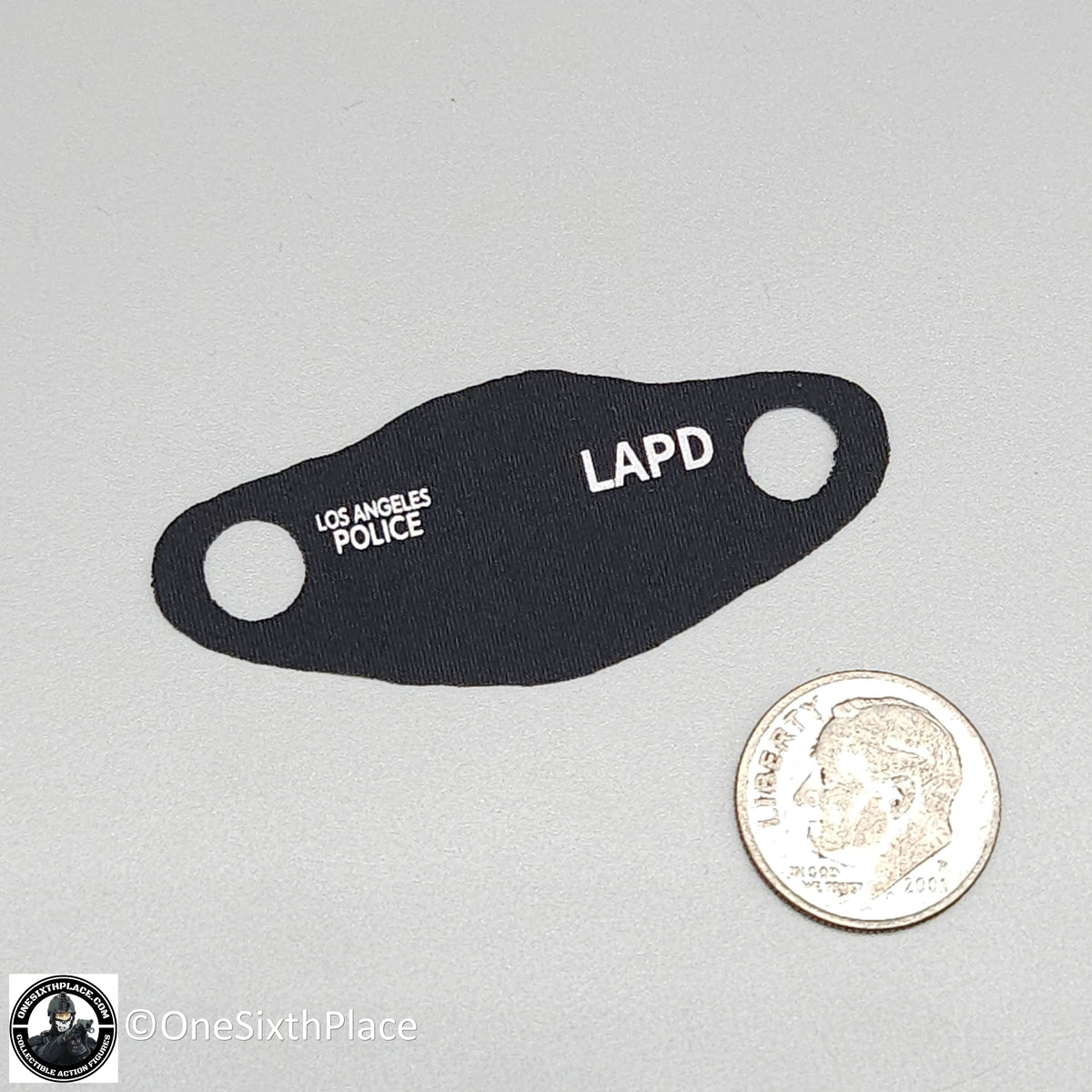 1:6 scale Easy & Simple LAPD SWAT Face Mask for 12" Figures