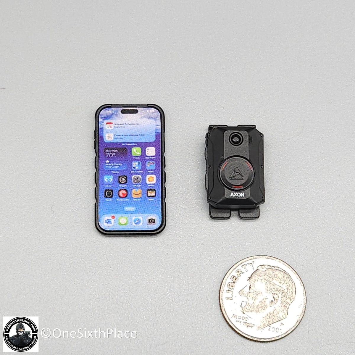 1:6 scale Easy & Simple LAPD SWAT Cell Phone & Body Cam for 12" Figures