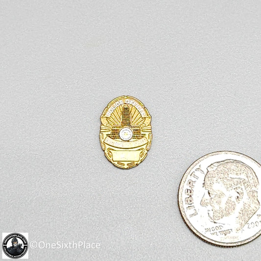 1:6 scale Easy & Simple SWAT Police Badge for 12" Figures