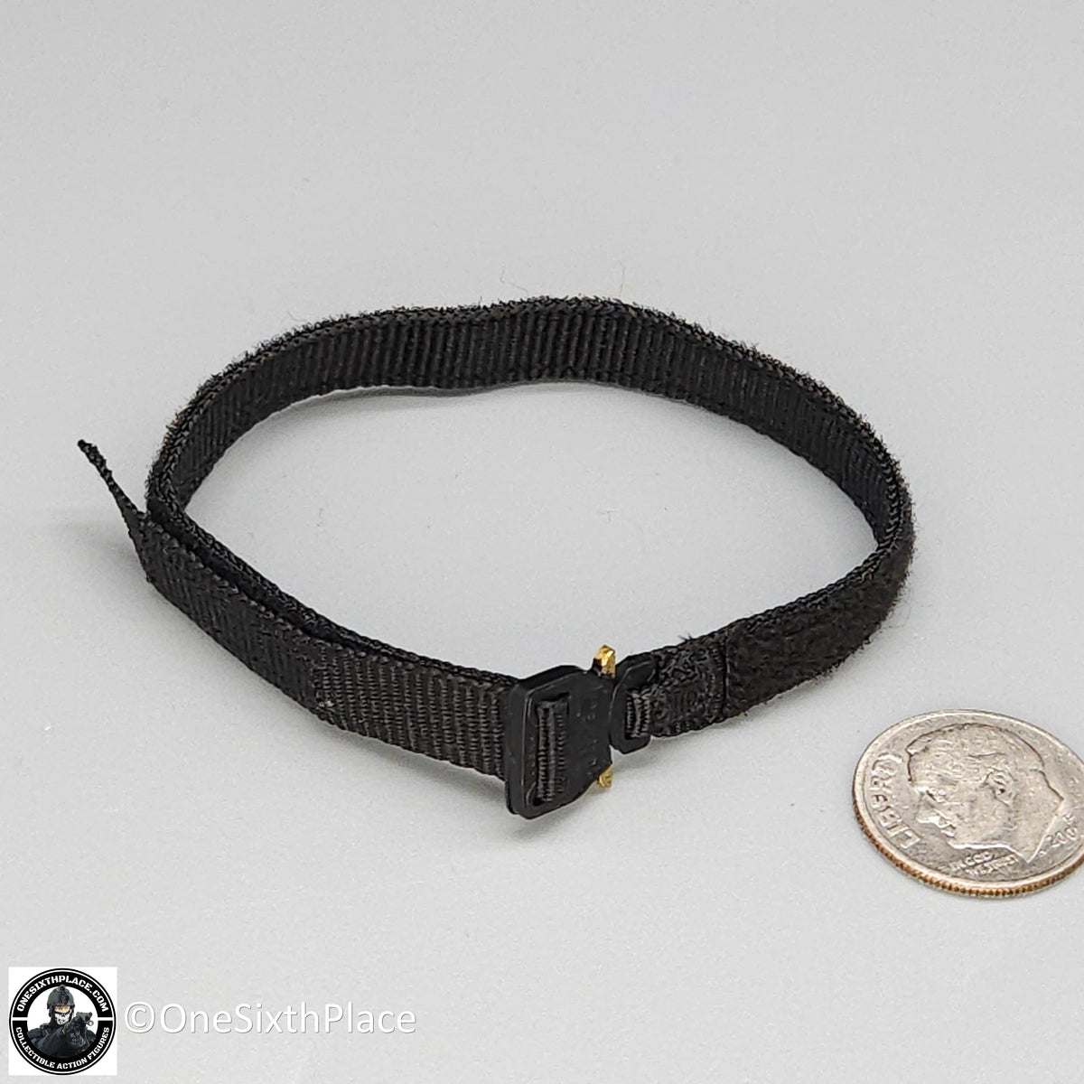1:6 scale Easy & Simple LAPD SWAT Black Duty Belt for 12" Figures