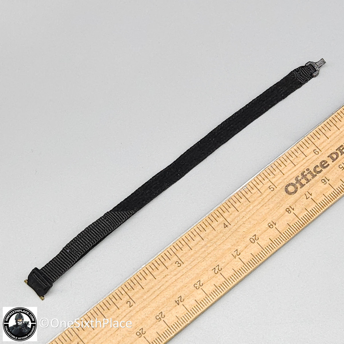 1:6 scale Easy & Simple LAPD SWAT Black Duty Belt for 12" Figures