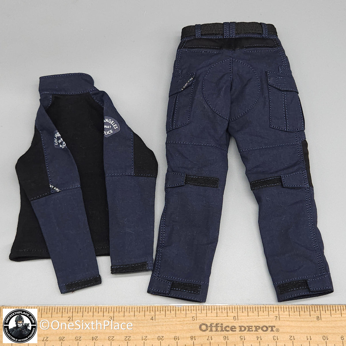 1:6 scale Easy & Simple LAPD SWAT G3 Combat Uniform for 12" Figures