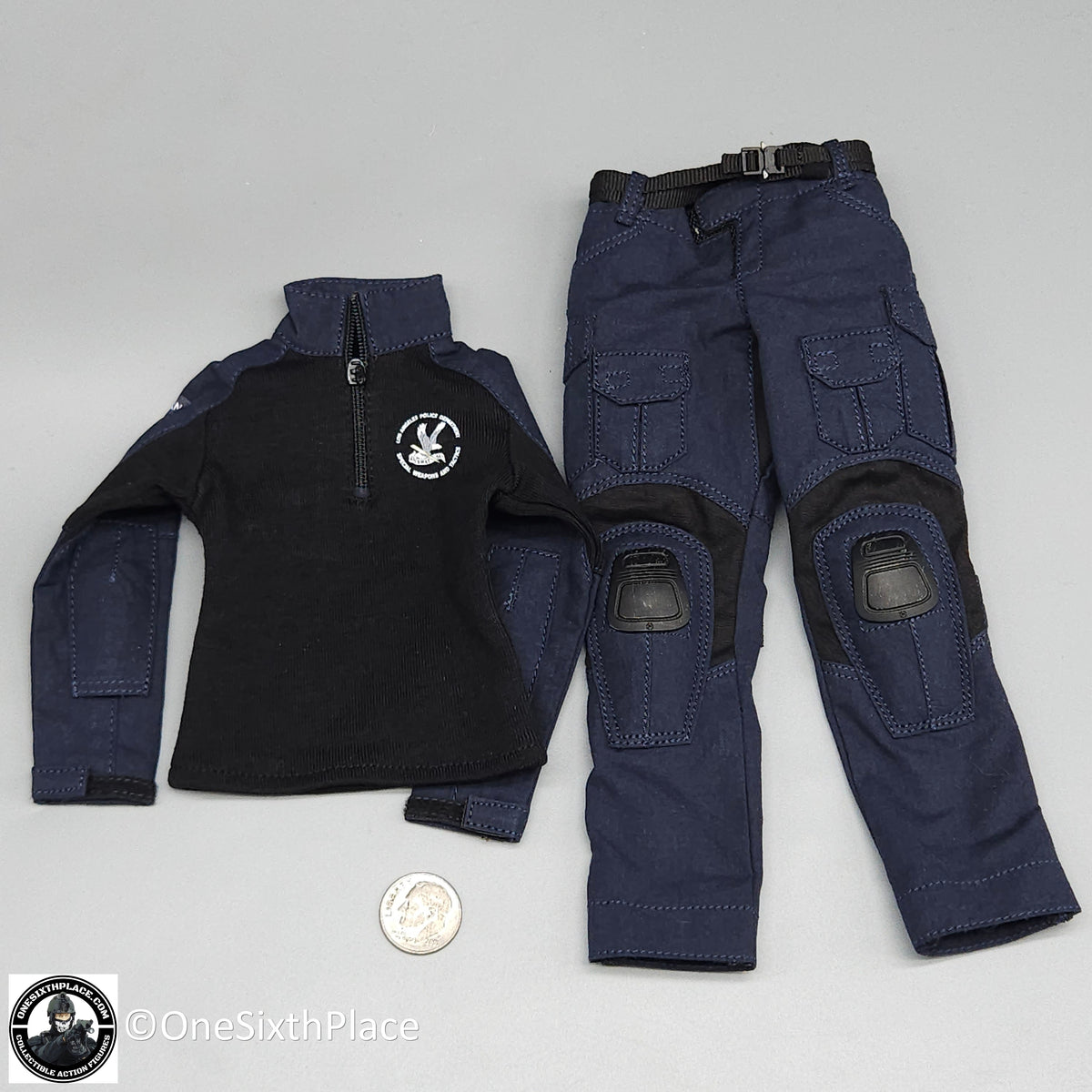 1:6 scale Easy & Simple LAPD SWAT G3 Combat Uniform for 12" Figures