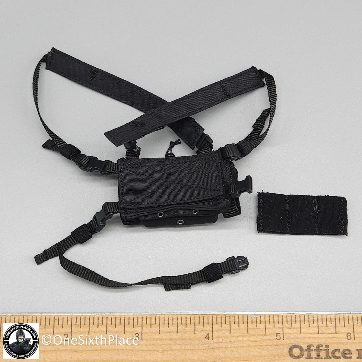 1:6 scale Easy & Simple LAPD SWAT Chest Rig Harness for 12" Figures