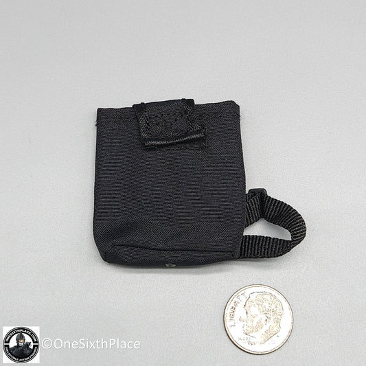 1:6 scale Easy & Simple LAPD SWAT Black Dump Pouch for 12" Figures