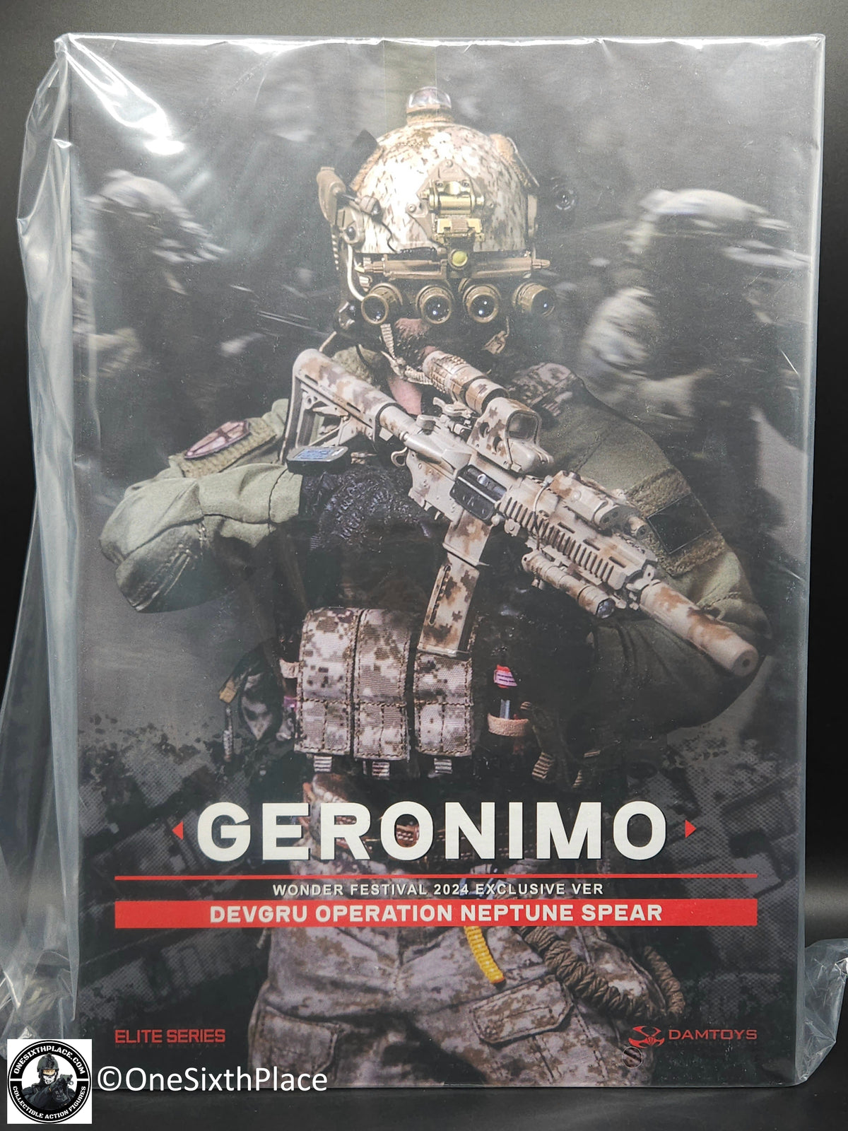 1:6 scale Damtoys DEVGRU Operation Neptune Spear “GERONIMO” Wonder Festival Exclusive 12" Figure