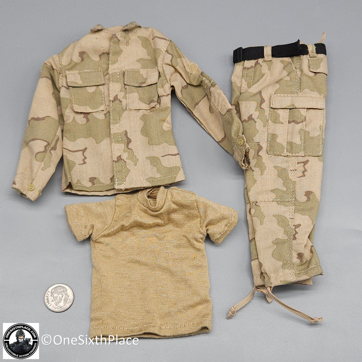 1:6 scale Toy Soldier Delta Force D-Boy Sniper Camo Uniform for 12" Figures