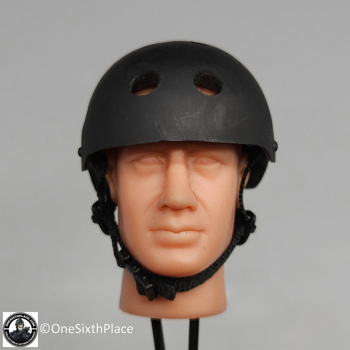 1:6 scale Dragon Delta Force Gary Gordon Black Pro Tec Helmet for 12" Figures