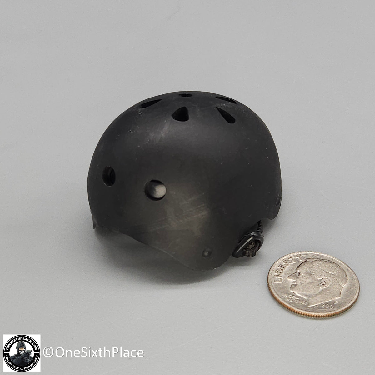 1:6 scale Dragon Delta Force Gary Gordon Black Pro Tec Helmet for 12" Figures