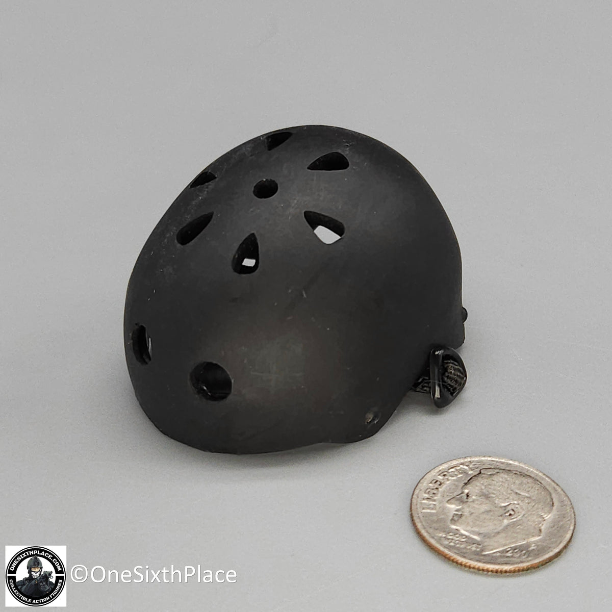 1:6 scale Dragon Delta Force Gary Gordon Black Pro Tec Helmet for 12" Figures