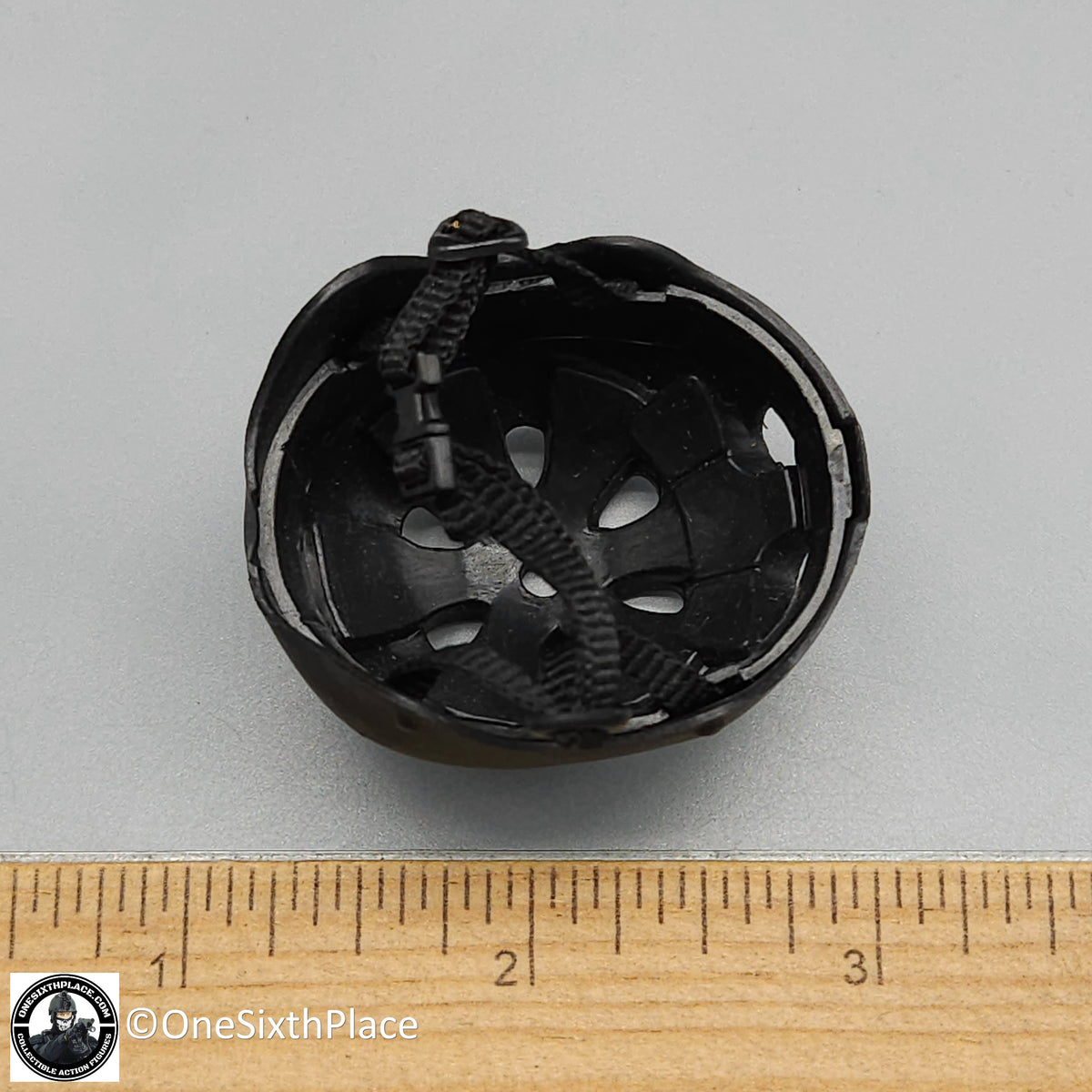 1:6 scale Dragon Delta Force Gary Gordon Black Pro Tec Helmet for 12" Figures
