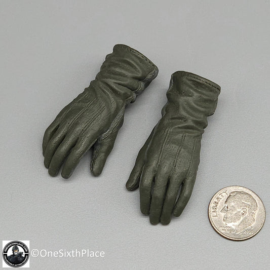 1:6 scale Dragon Pilot Nomex Gloved Bendy Hands for 12" Figures