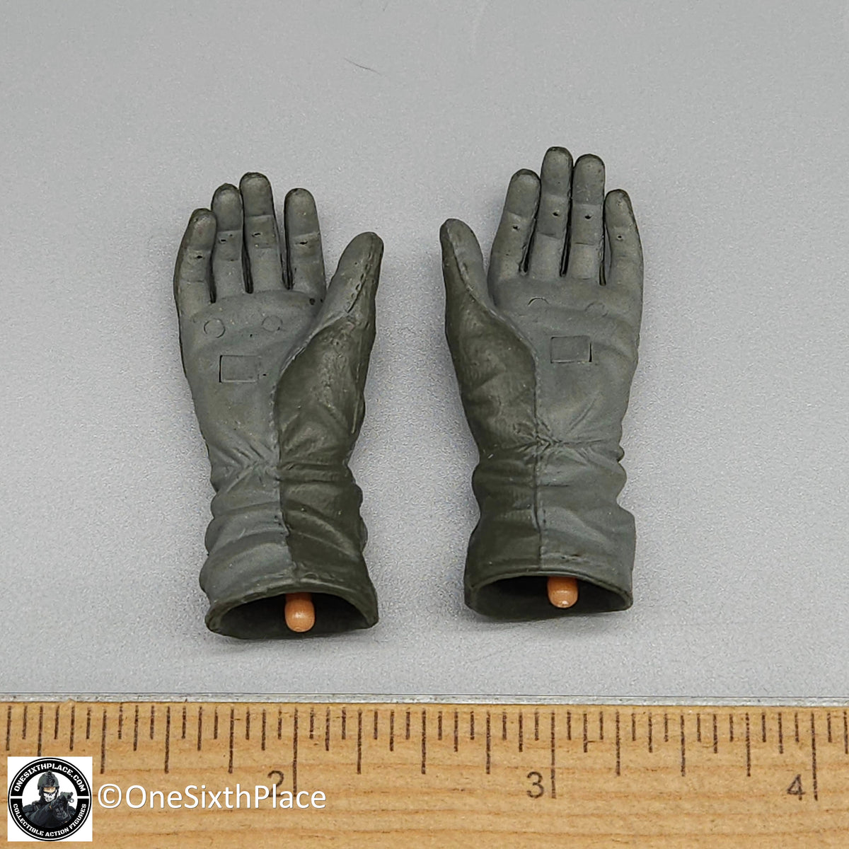 1:6 scale Dragon Pilot Nomex Gloved Bendy Hands for 12" Figures