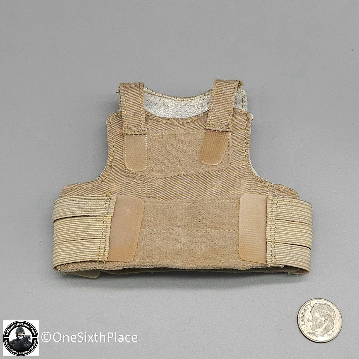 1:6 Hot Toys US Army Special Forces Sniper Tan Body Armor for 12" Figures