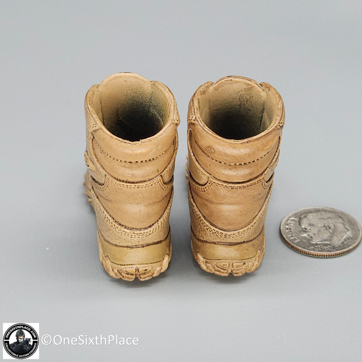 1:6 Hot Toys US Army Special Forces Sniper Tan Oakley Boots for 12" Figures