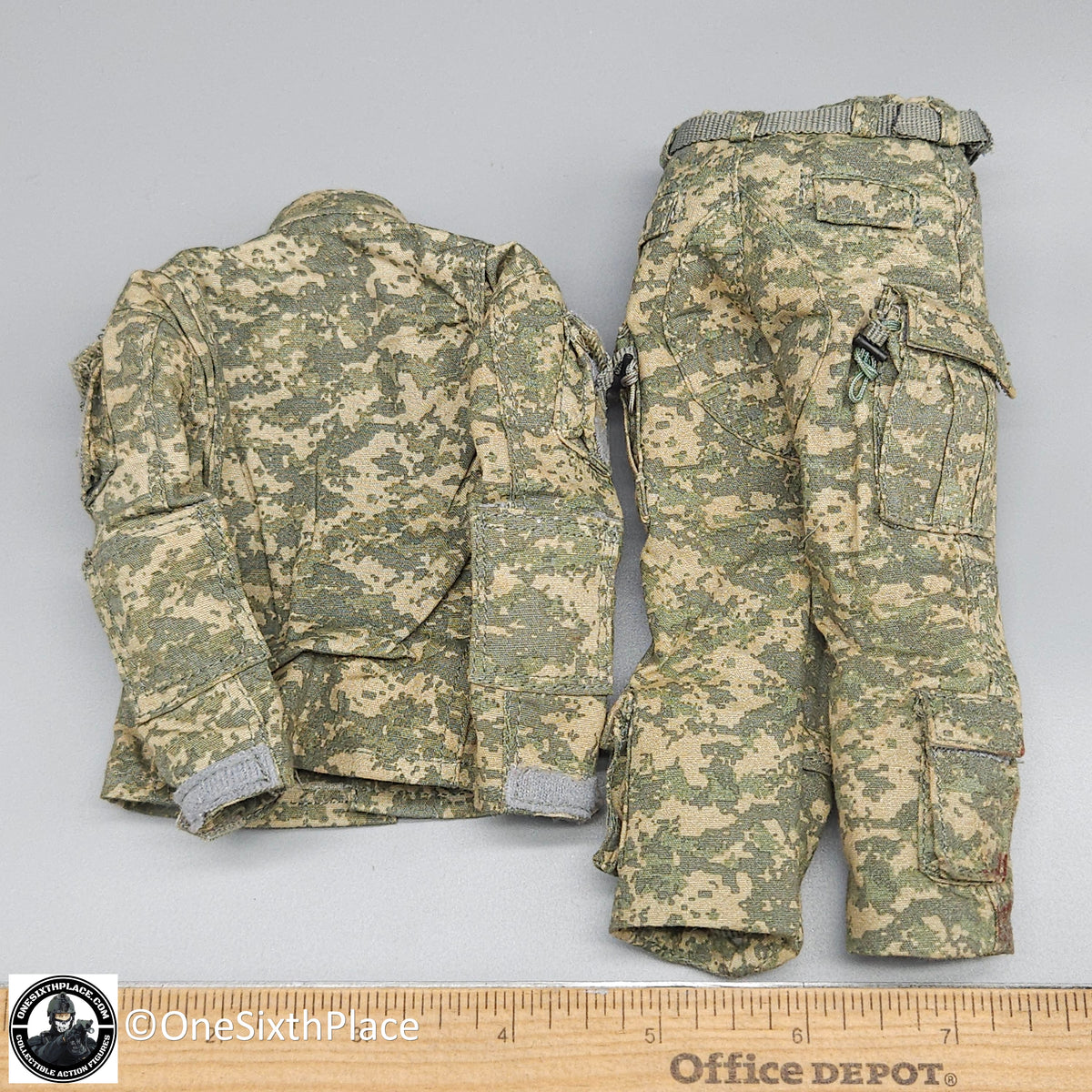 1:6 Hot Toys US Army Special Forces Sniper ACU Uniform for 12" Figures