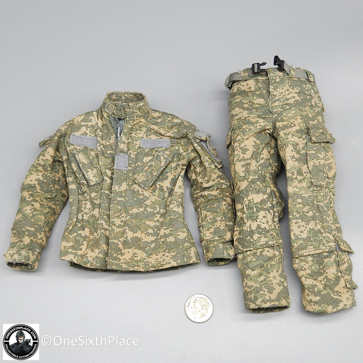 1:6 Hot Toys US Army Special Forces Sniper ACU Uniform for 12" Figures