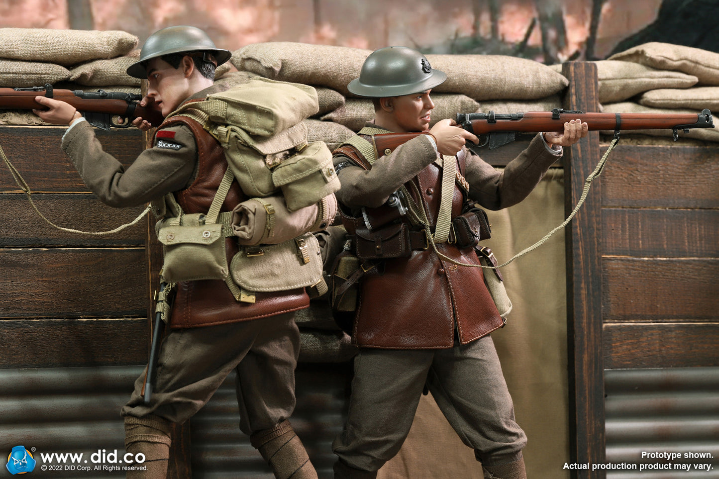 1:6 scale DiD WWI British infantry Lance Corporal Tom 12" Action Figure B11013