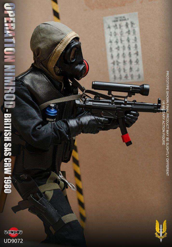 1:6 scale Ujindou UD9072 British SAS CRW Operation Nimrod 1980 12" Figure (PREORDER)