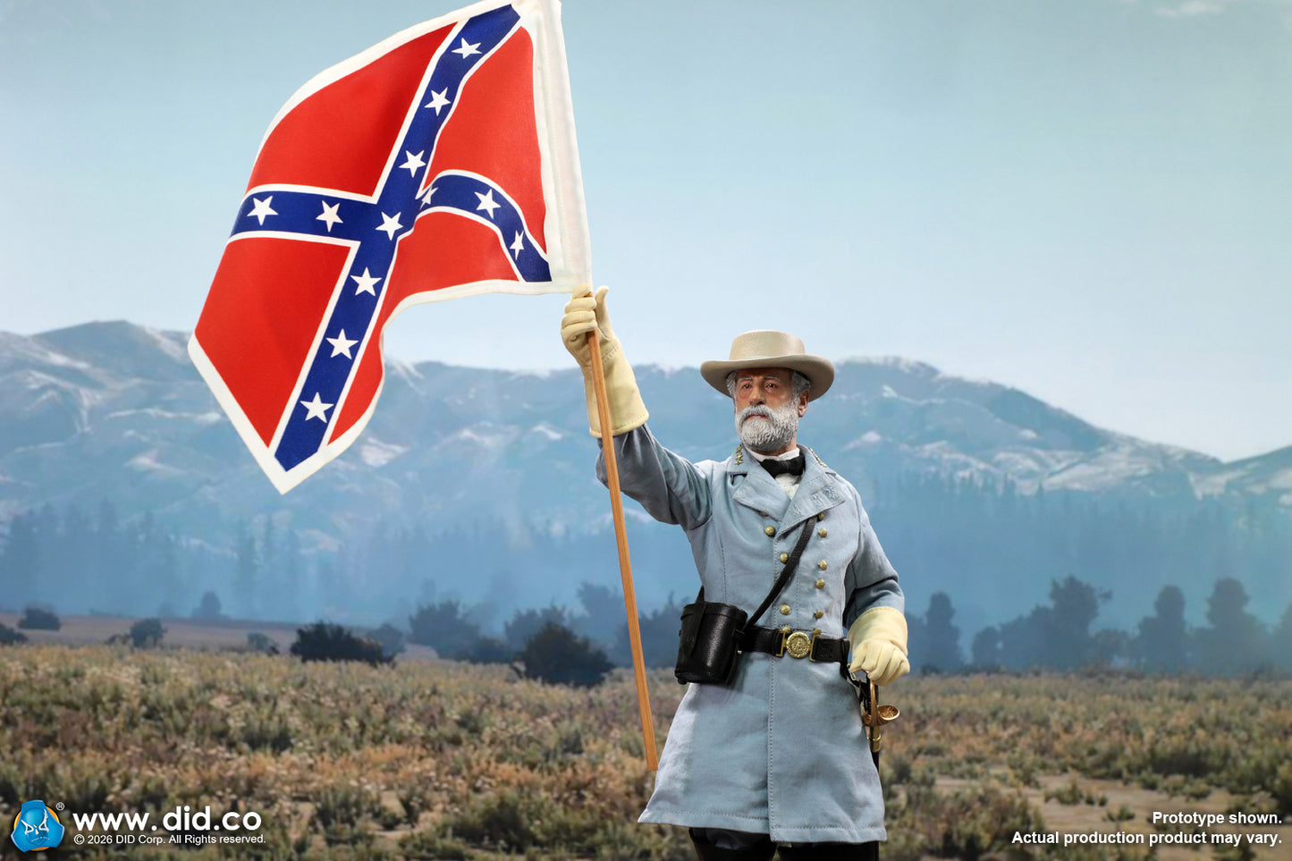 1:6 scale DID NS80198 US Civil War Confederate Army General Robert Edward Lee 12" Figure  (PREORDER)