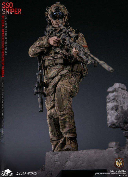 1:6 scale Damtoys 78108 Special Operations Forces of Russia (SSO) Sniper (PREORDER)