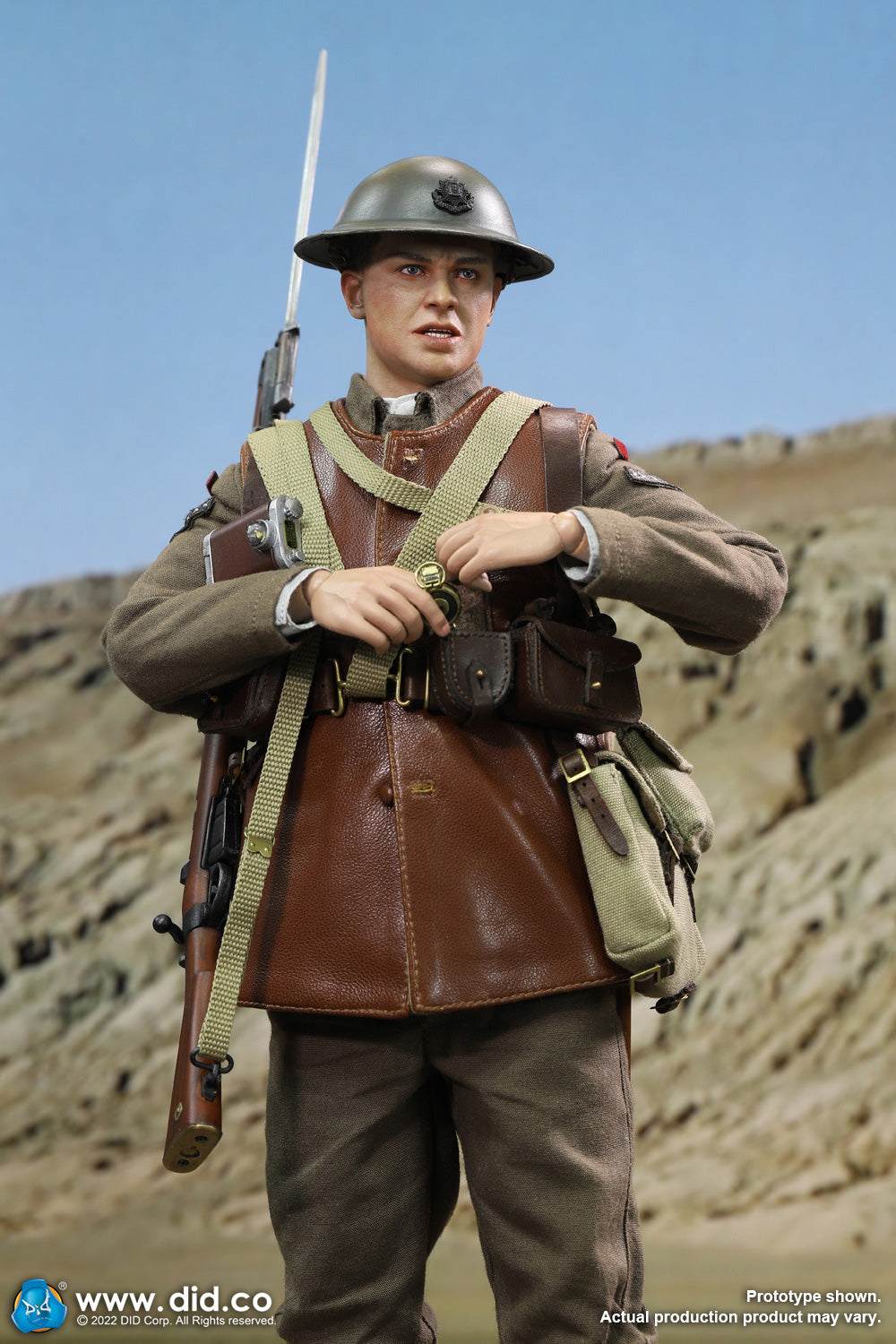 1:6 scale DiD WWI British infantry Lance Corporal Tom 12" Action Figure B11013