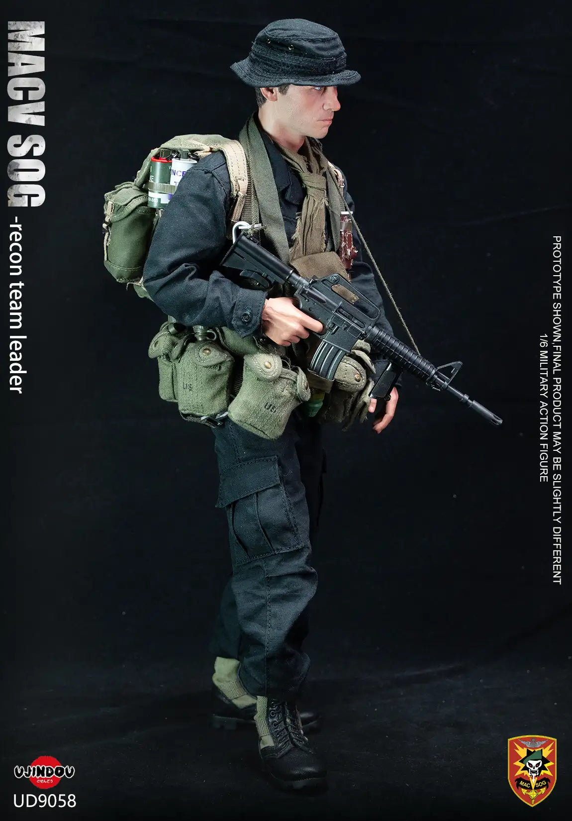 1:6 scale Ujindou MACV-SOG Recon Team Leader in Vietnam 12" Action Figure UD-9058 (PREORDER)