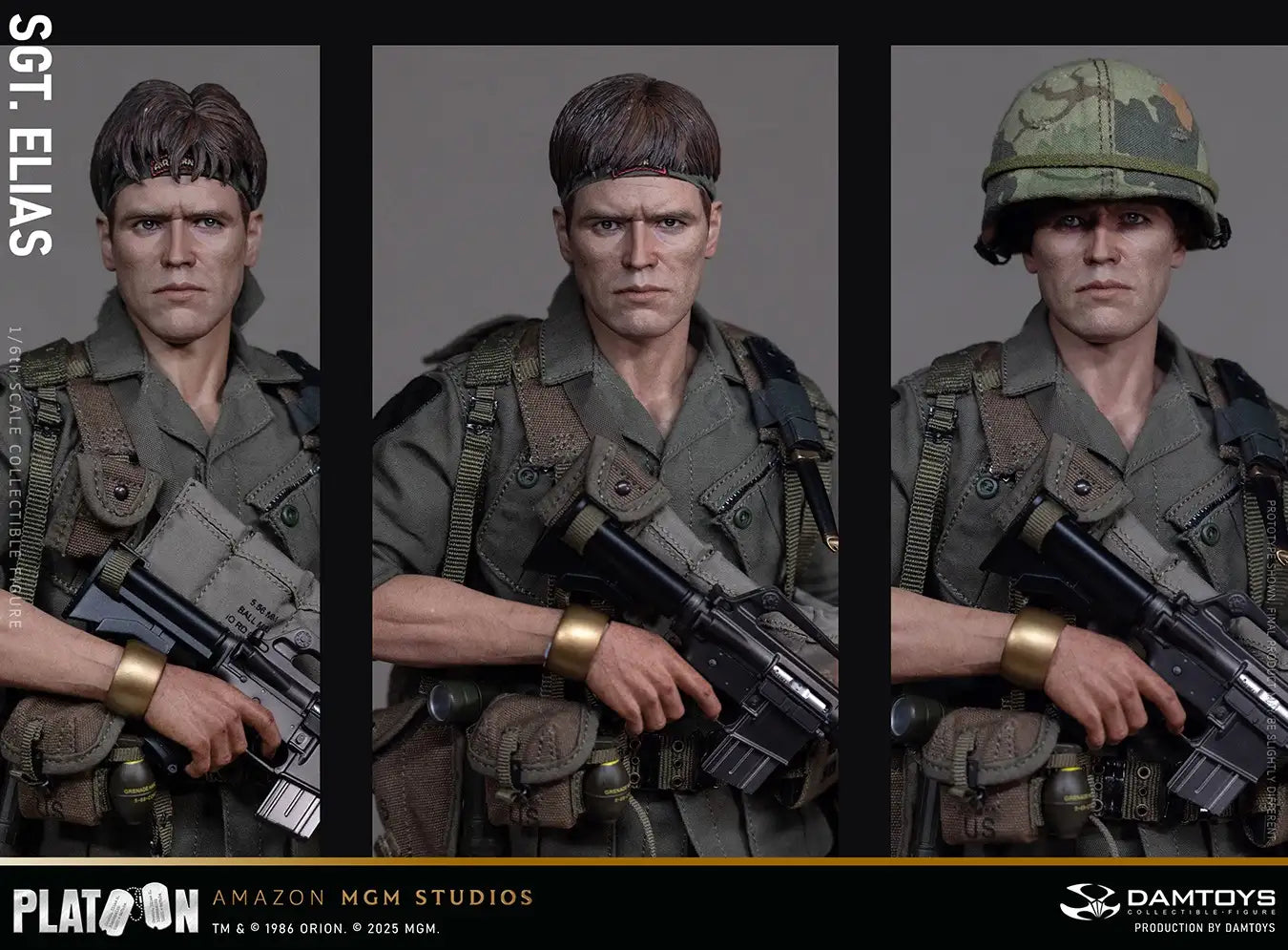 1:6 scale DAMTOYS Field Platoon Vietnam War U.S. Army Sgt. Elias DMS047 (PREORDER)