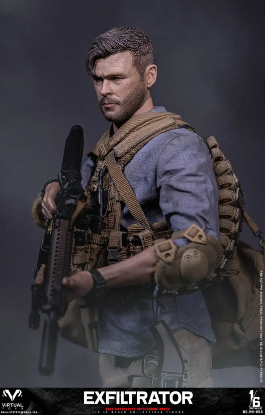 1:6 scale VTS Toys The Exfiltrator 12" Figure VM060 (PREORDER)