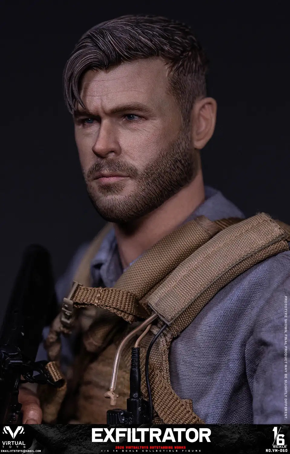1:6 scale VTS Toys The Exfiltrator 12" Figure VM060 (PREORDER)