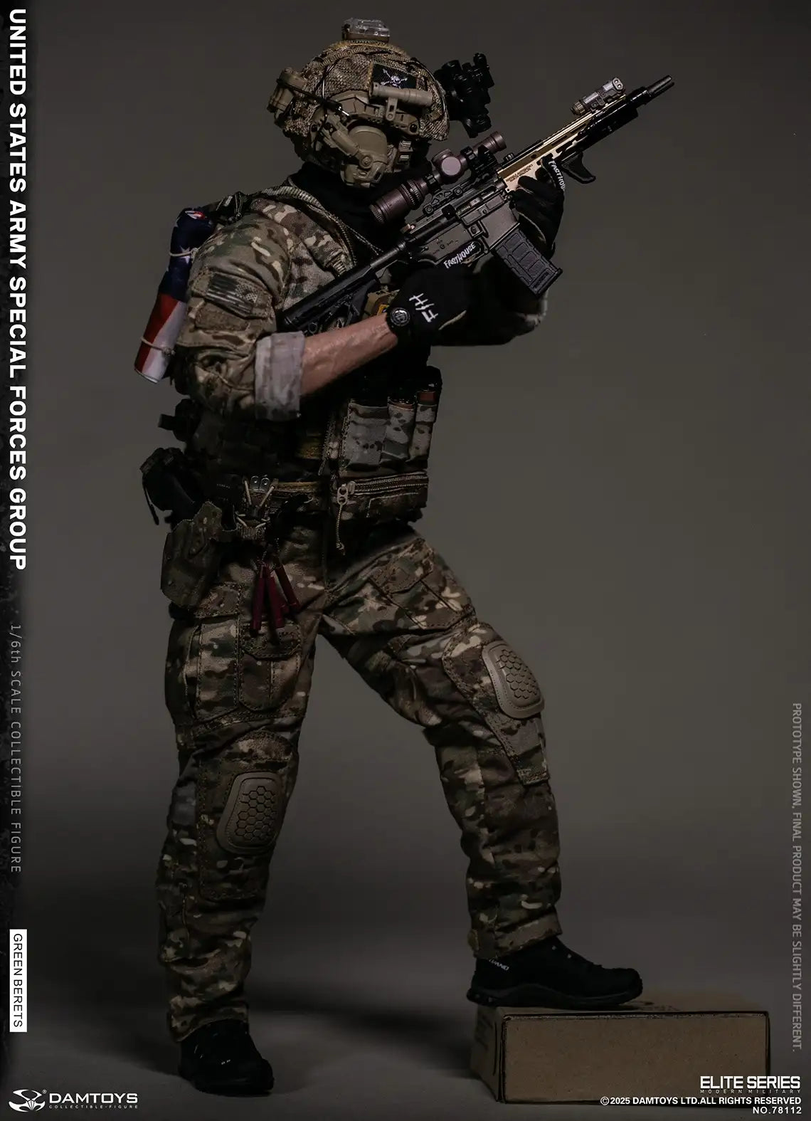 1:6 scale DAMTOYS US Special Forces Green Berets 78112 (PREORDER)